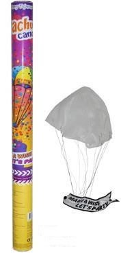 verkoop - attributen - Confetti-serpentine - Confettikanon parachute